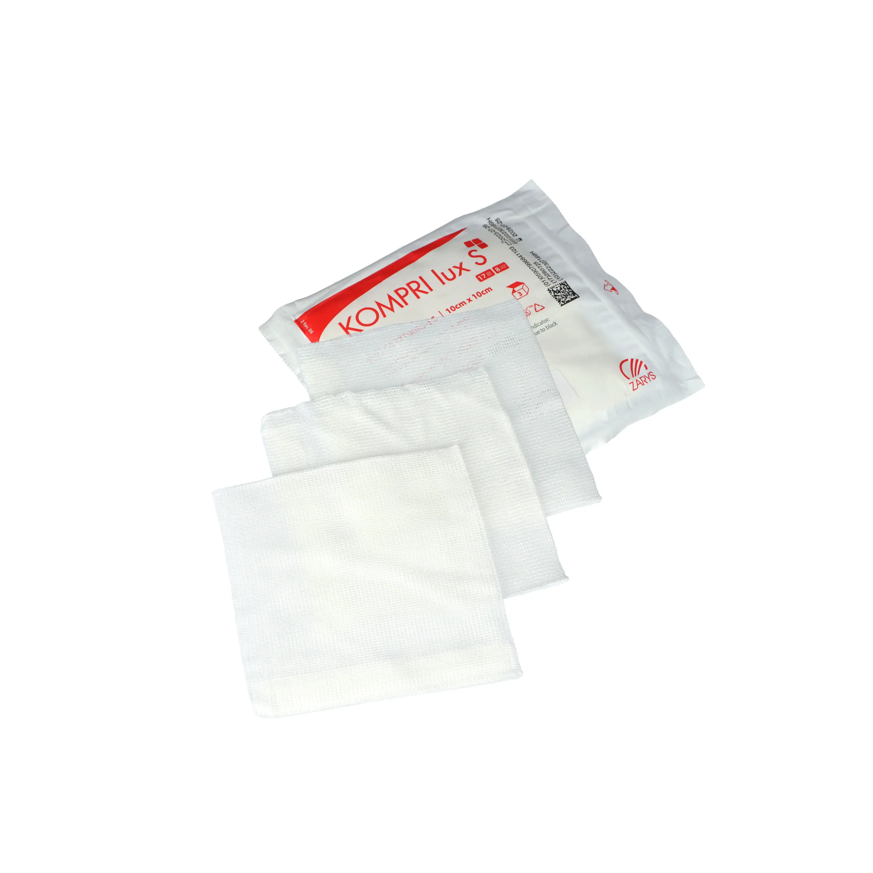 Kompresy gázové sterilné 10x10 cm_2 ks